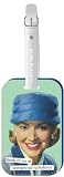 Anne Taintor 66455 Classic Luggage Tag - think of me as unexpected turbulence