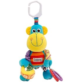 Lamaze Morgan the Monkey Play and Grow by Car Seat Toys