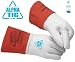 Black Stallion 35KF Alpha TIG Premium Lined Kidskin Welding Gloves - Long Cuff-