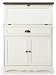 Southport Secretary Desk, 38"HX29"WX14", IVORY AND OAK
