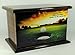 Cremation Urn, Wood Funeral Urn, Golf Wooden Urn with Personalized Engraving, Golfing