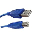 Caxico USB 2.0 プリンター ケーブル コード A B 新しい 5'