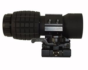 Scorpion Armaments SA-MG3 3X Magnifier, Quick Release, Mounts to all Picatinny/Weaver Rail - Sold by 22mods4all - Free Shipping