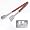 Collegiate Rosewood Handle Grilling Tongs-OleMiss