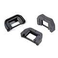 JJC EC-1 - Oeilleton pour Canon EOS 350D, 400D, 450D, 500D, 550D, 600D, 650D, 1000D, 1100D - substitut pour Canon EF