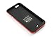 AGM Smart Design Powerful 5800mAh External Rechargeable Protective Battery Functional Charger Case Cover for iPhone 6 Plus (5.5 inch) (red)