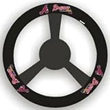 Atlanta Braves Leather Steering Wheel Cover