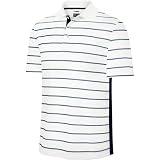 adidas ClimaCool White Base Stripe Polo - New Colors!
