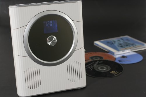 ヒロテック 防滴ポータブルCDプレーヤー HT-8001A FMラジオ機能 ACアダプター付