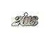 Graduation Alloy Silver 2018 Year Charm for Graduation Tassel
