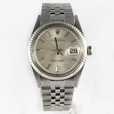 Rolex DateJust 1601 Watch 18kt Bezel Men's