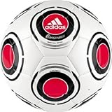 adidas TerraPass Glider Soccer Ball (White/Red/Black, 4)