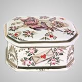 Love Letter Porcelain Cherub Box