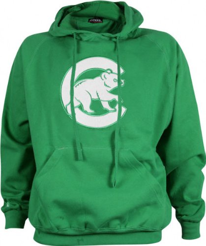 Chicago Cubs St. Patty's Day Goalie Hooded Sweatshirt