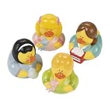 12 ct - Pajama Slumber Party Rubber Ducks