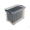 Plastic Filing Box with 10 suspension files A4 19 Litre