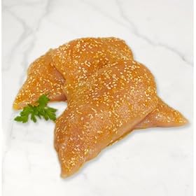 Boneless Chicken Breast with Lemon Sesame 6 Breasts - 8 oz each by Prime Time Butche