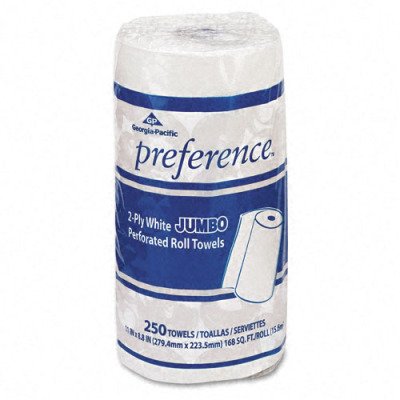 Preference Perforated Paper Towels, 250 Towels/Roll GEP27700