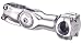 Confronta prezzi BBB - Hybrid HighSix OS BHS-23, Attacco per manubrio regolabile, Argento, 110 mm