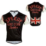 Twin Six Speedy London Jersey - Short-Sleeve - Men's Black/Red/Cream, S