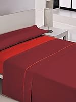 Casa Campo  Juego De Sábanas (Granate)