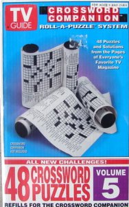 Tv Guide: Crossword Companion Refills - Roll-a-puzzle System - Volume 5 (48 Crossword Puzzles) by Herbko International