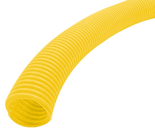 1.5" Split Wire Loom Tubing (Polyethylene) - 100FT - Yellow