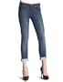 7 For All Mankind Women's Josefina Boyfriend Jean in Palms Park with Exposed Crystals, Palms Park, 28