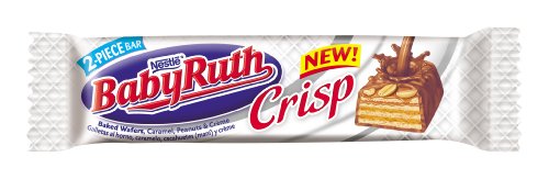 Baby Ruth Crisp Single Bar, 1.76-Ounce Units (Pack of 24) by Nestle