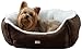 Animal Planet Micro Suede Pet Bed, Brown