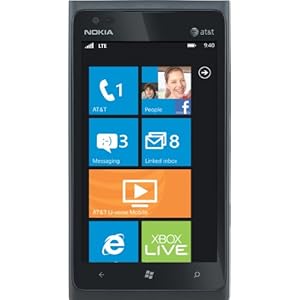 Nokia Lumia 900 4G Windows Phone, Black (AT&T)