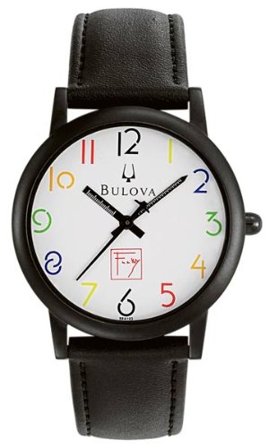 Bulova Men's 98A103 Frank Lloyd Wright White Dial Watch