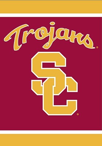 Southern California Trojans Cal USC Large House Flag h