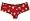 Betty Boop and Pudgy Red Panty for women - Small
