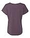 Next Level Ladies' Triblend Dolman L VINTAGE PURPLE