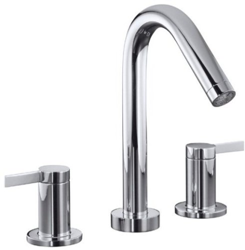 Deck Set Wide Spread Tub Filler by Kohler - K-T954-4 in Polished Chrome