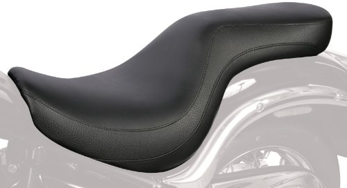 Willie & Max 59570-00 Black Label Series Two Up Touring Seat for Kawasaki Vulcan 900