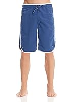 Guess Bañador Tipo Bermuda (Azul)