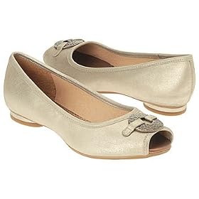 Clarks Women's Lakeville Peep Toe Ballet Flat