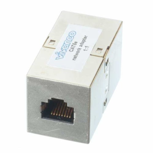 Vivanco Netzwerkadapter zum Verl&auml;ngern von Netzwerkkabeln, RJ45 Kupplung Preisvergleich