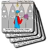 Review 3dRose LLC  / Brother s Keeper - Set Of 8 Ceramic Tile Coasters