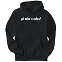 Hoodie Mens Black " Got Roller Coasters? " Hobbies