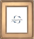 3-3/8 Mirror with Gold Frame with Round Corners