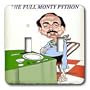 Londons Times Funny Panel Hollywood Cartoons - The Full Monty Python - Light Switch Covers - double toggle switch