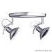 Paulmann Spotlights Roncalli Balken 2x50W GU10 Chrom matt 230V