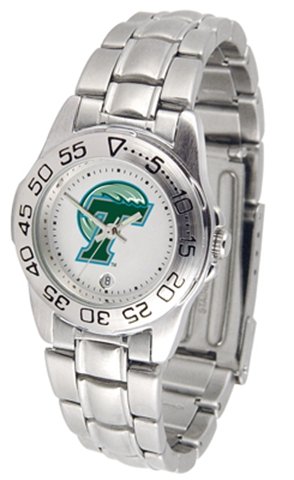 Tulane Sport Women's Steel Band Watch