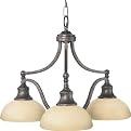 Fairlawn 3 Light Chandelier - Peruvian Bronze