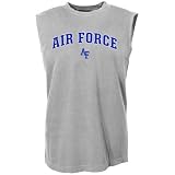 Air Force Falcons Ash Arched Logo Sleeveless T-shirt