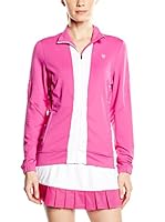 K-Swiss Chaqueta Combi Warm Up (Rosa / Blanco)
