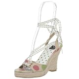 Not Rated Women's Review Wedge Sandal,Natural,8.5 M